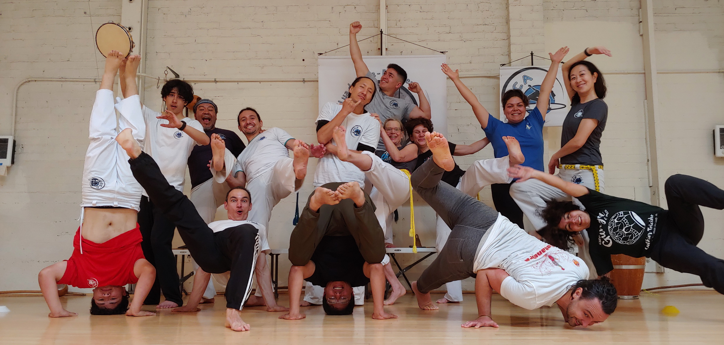 Pre-Batizado 2024 training with UCA Fresno